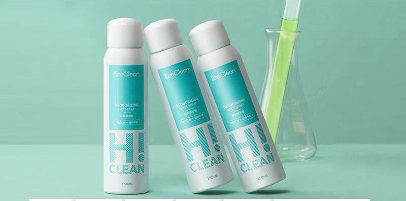 Spray Désodorisant Chaussures EraClean – Anti-Bactérien, Élimine les Mauvaises Odeurs, 150ml |