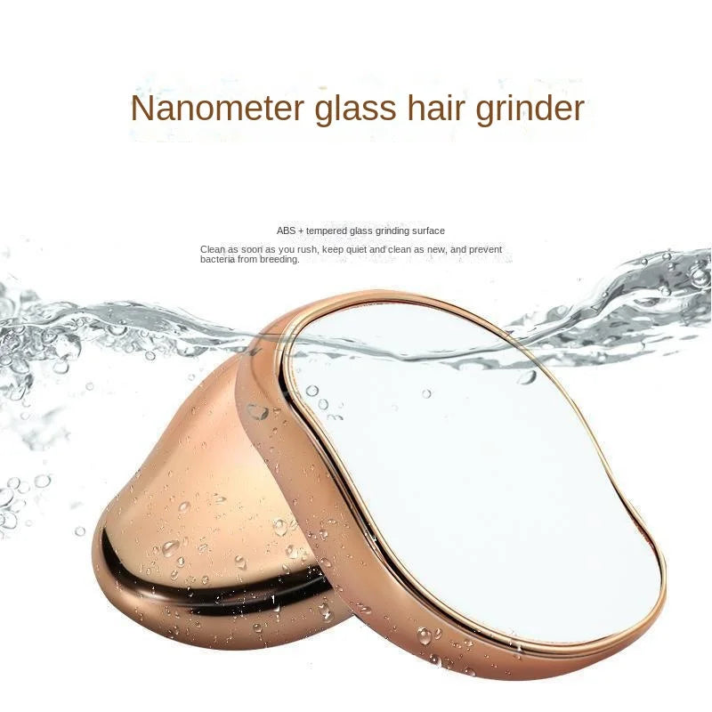 Épilateur Nano Crystal en Verre – Technologie Nano, Exfoliation & Épilation Douce, Sans Chimique, Réutilisable 5 ans
