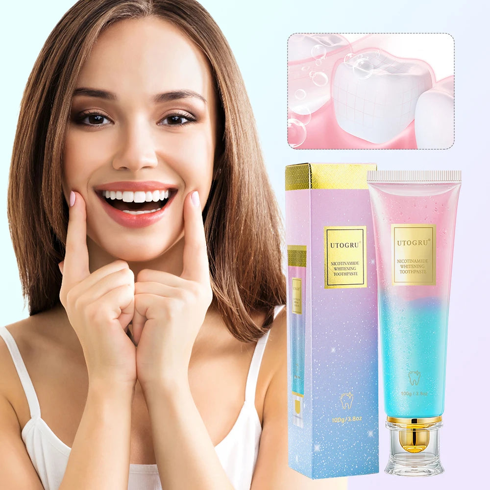 Dentifrice blanchissant à la niacinamide