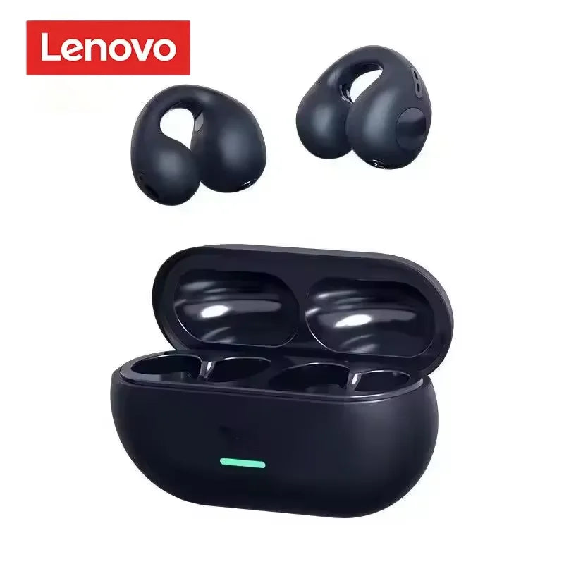 Écouteurs Bluetooth Lenovo T75 – Conduction Osseuse, Bluetooth 5.3, HiFi, IPX5, 240h Veille |