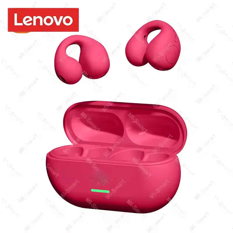 Écouteurs Bluetooth Lenovo T75 – Conduction Osseuse, Bluetooth 5.3, HiFi, IPX5, 240h Veille |