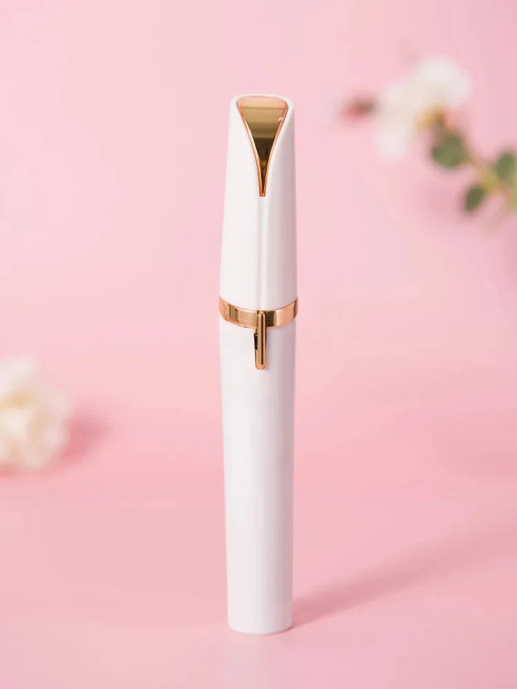 Épilateur Sourcils Électrique Portable – Rasoir Visage & Corps, Brosse Nez Intégrée, Rechargeable, Femme |