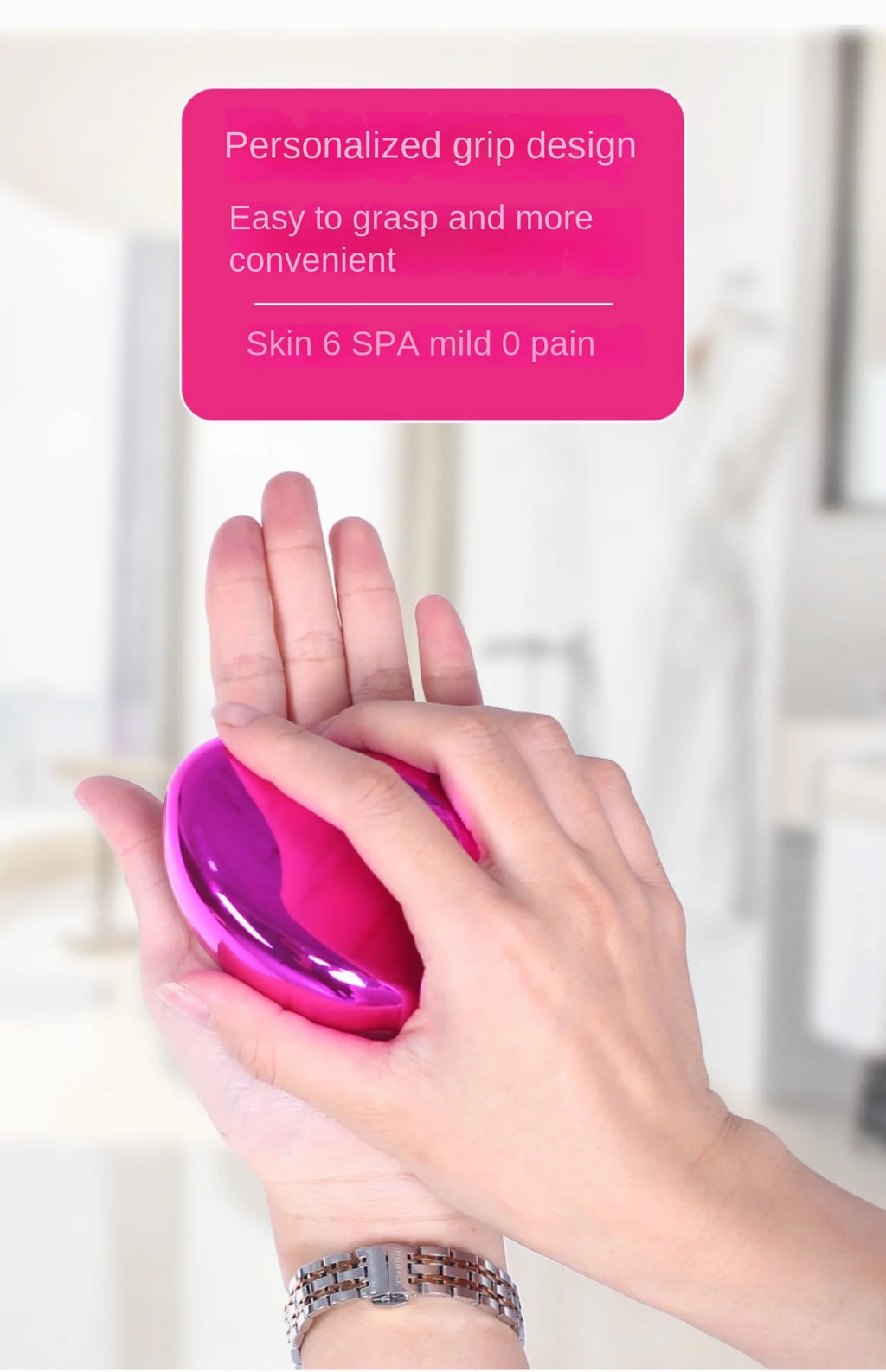 Épilateur Nano Crystal en Verre – Technologie Nano, Exfoliation & Épilation Douce, Sans Chimique, Réutilisable 5 ans
