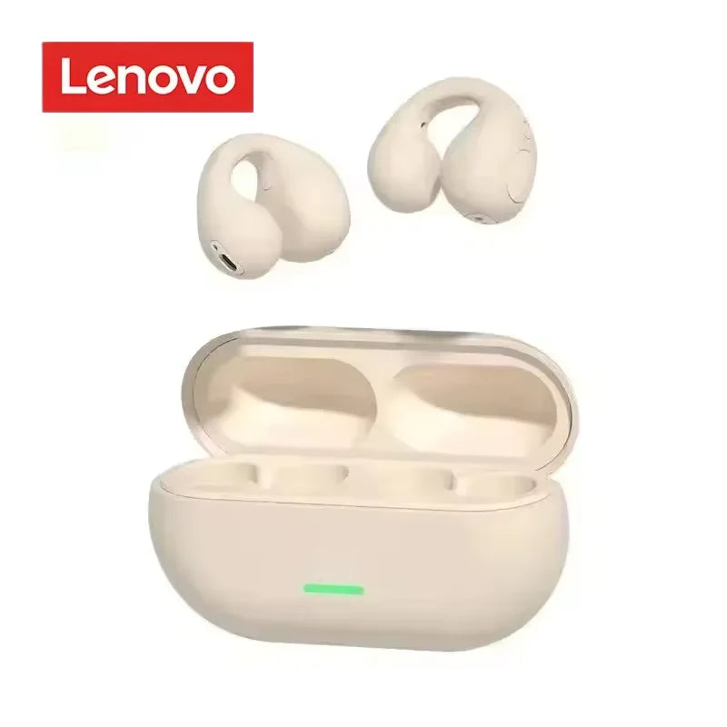 Écouteurs Bluetooth Lenovo T75 – Conduction Osseuse, Bluetooth 5.3, HiFi, IPX5, 240h Veille |