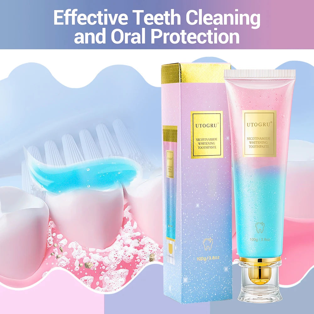 Dentifrice blanchissant à la niacinamide