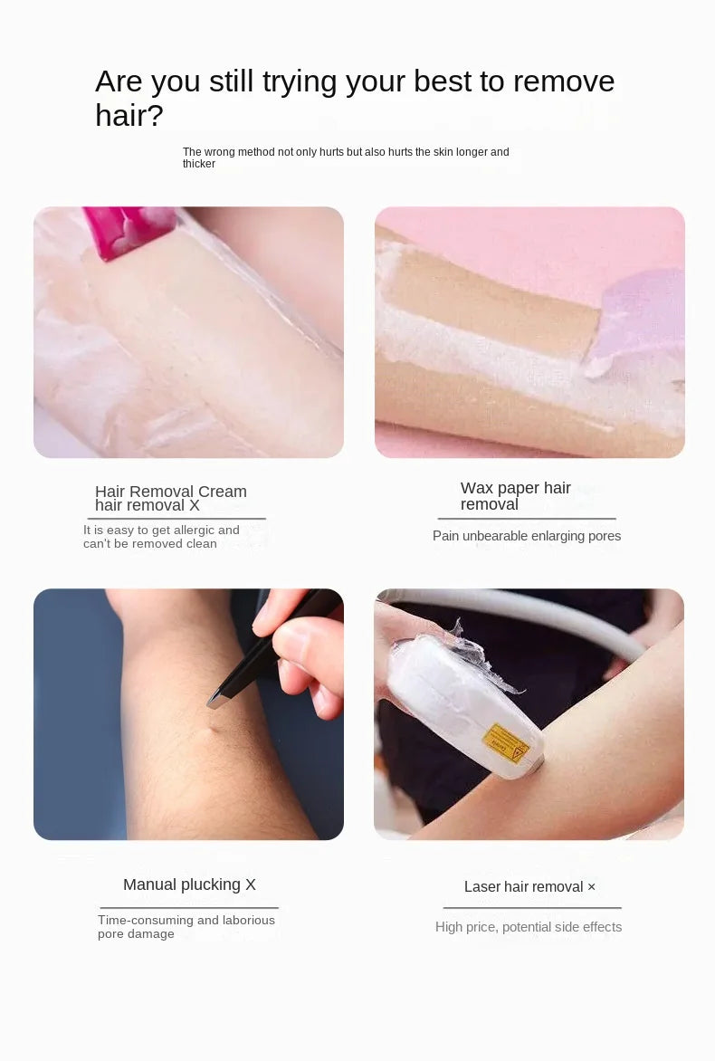 Épilateur Nano Crystal en Verre – Technologie Nano, Exfoliation & Épilation Douce, Sans Chimique, Réutilisable 5 ans