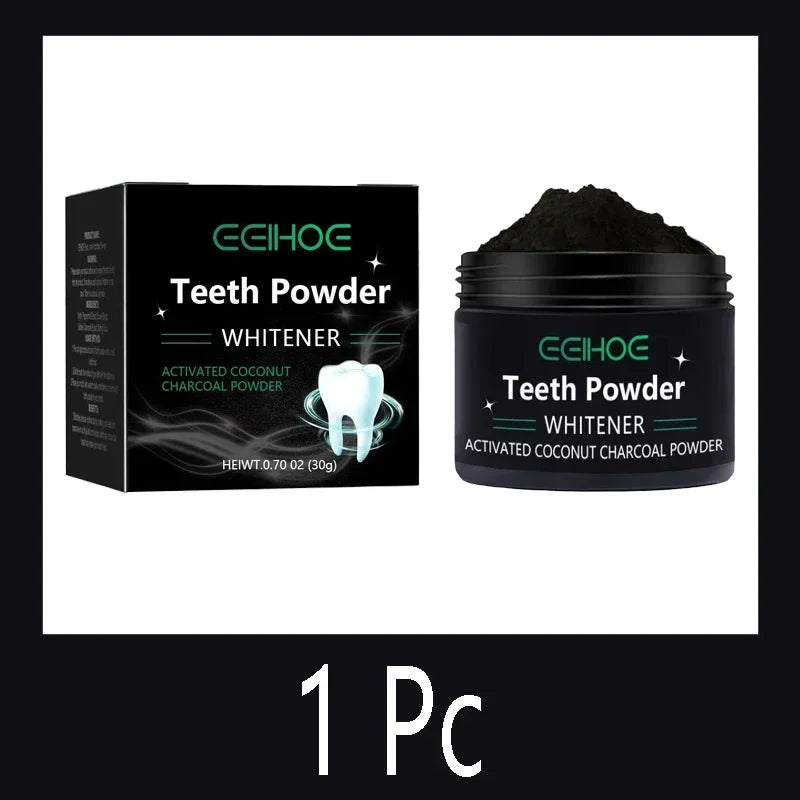 Poudre Blanchissante Dentaire Naturelle – Nettoyage Profond, Haleine Fraîche, Homme & Femme, Usage Quotidie